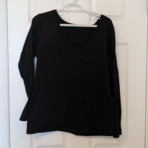 Ambiance long sleeve scoop neck tunic size 1X